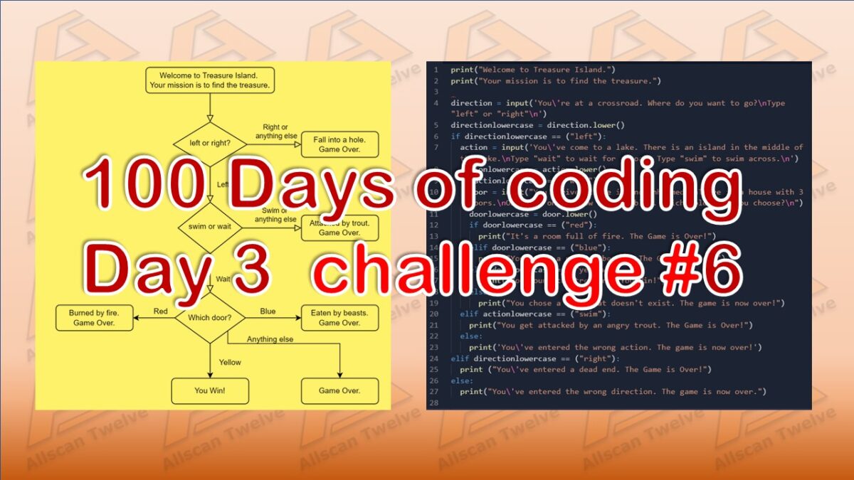 #100DaysOfCoding – Day 03 – Challenge 06
